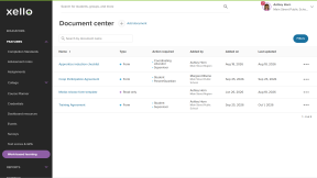 Document center in Xello